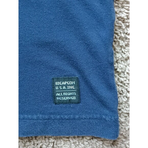 Street Fighter T-Shirt Men's Small Navy Blue Short Sleeve - Picture 6 of 8